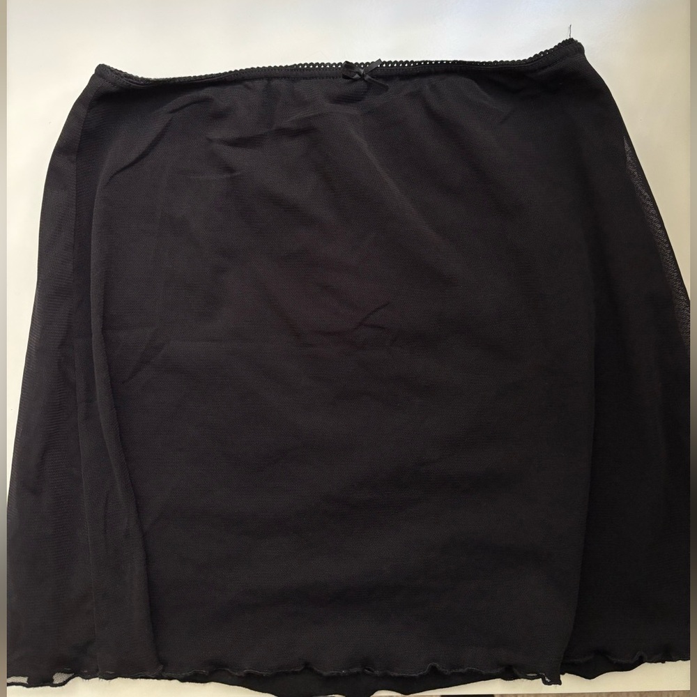 Brandy Melville black mini skirt